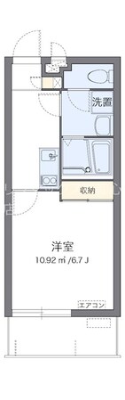 クレイノ縁の物件間取画像